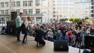 Bühnenshow „Science vs Fiction” mit Jack Pop zum MINT-Festival Jena 2023