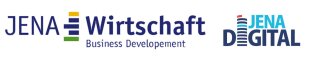 Logo Jena Wirtschaft und Jena Digital e.V.