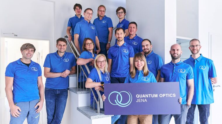 Das Team der Quantum Optics Jena GmbH
