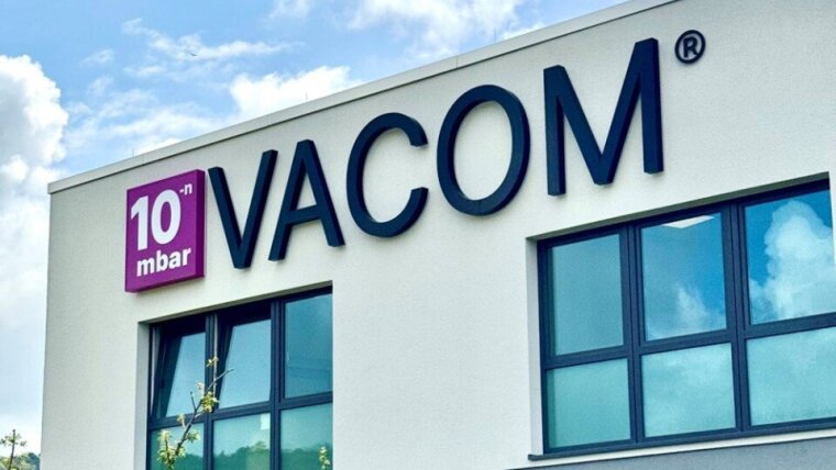 Gebäude der VACOM Vakuum Komponenten &amp; Messtechnik GmbH