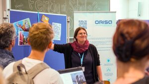 Berufsinfostände zum MINT-Festival Jena 2025