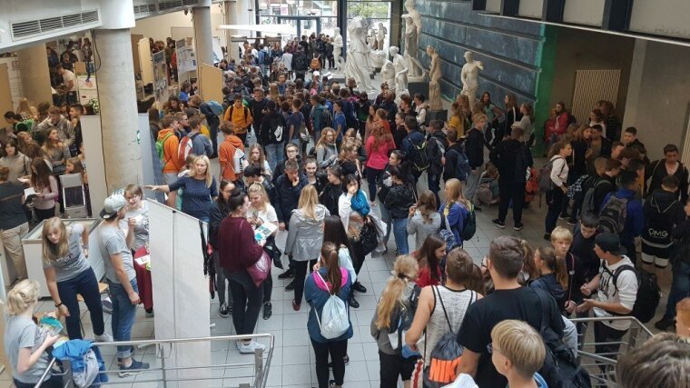 Ausstellungslandschaft MINT-Festival Jena 2018