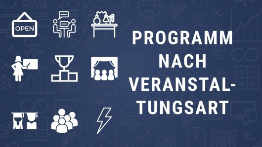 Grafik Programm nach Veranstaltungsart