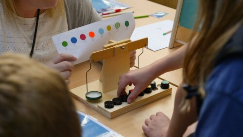 Ausstellungslandschaft zum MINT-Festival Jena 2023