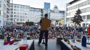 MINT-Festival Jena 2018 - Bühne und Außengelände