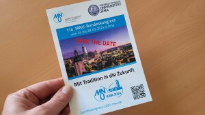 Flyer zum 114. MNU-Bundeskongress in Jena