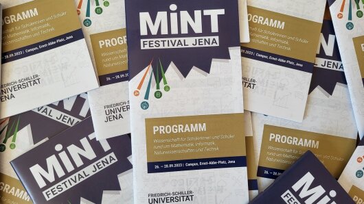 Programhefte zum MINT-Festival Jena 2023