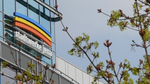 Geschäftsgebäude der Stadtwerke Jena Gruppe